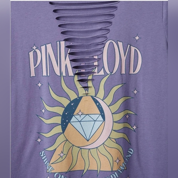 Torrid Pink Floyd classic fit slash tee - Picture 4 of 5